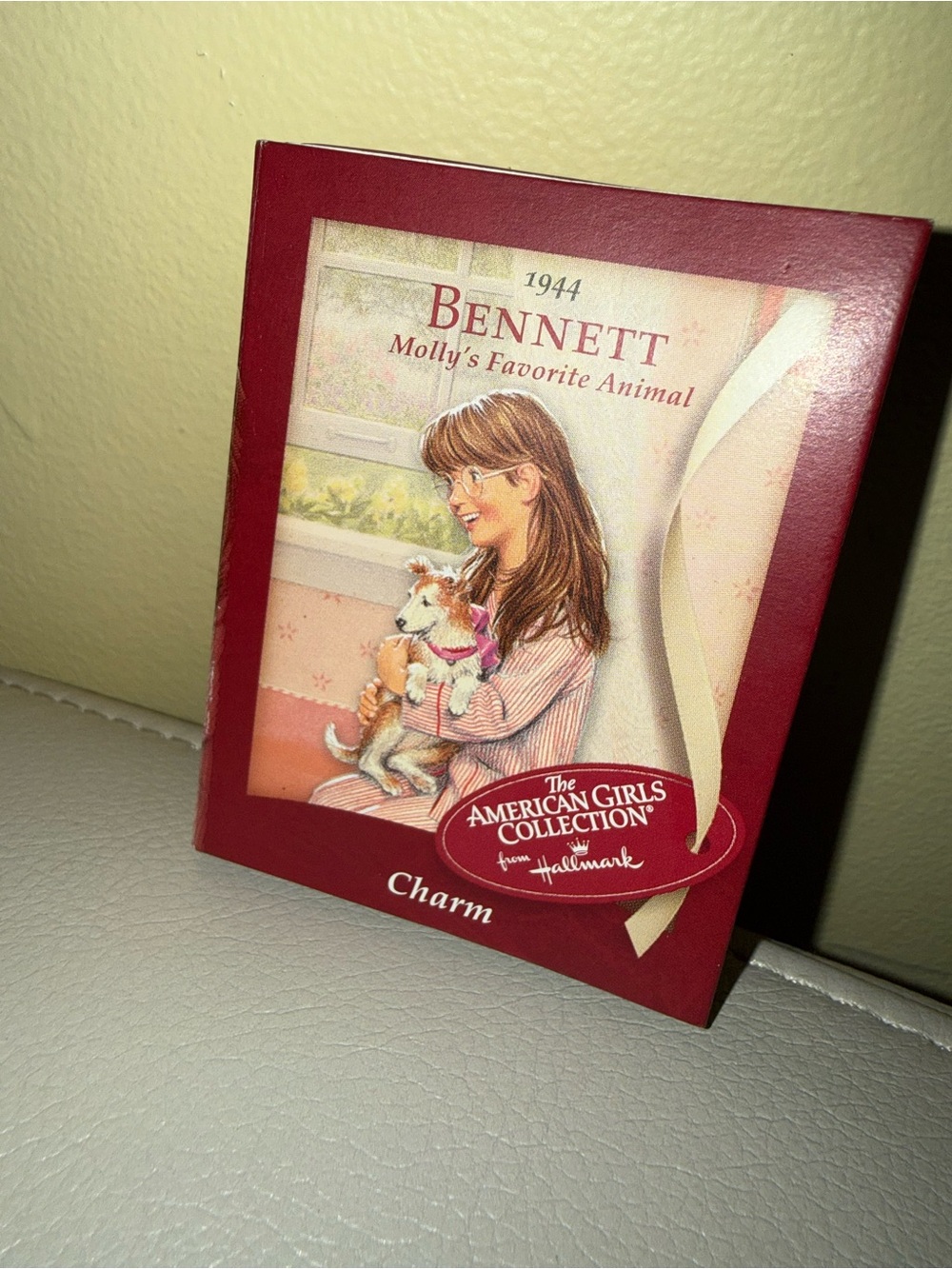 2003 Hallmark American Girls Collection Bennett Dog Charm